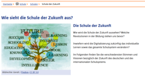 Wie sieht die Schule der Zukunft aus? Grafik zur Zukunft der Bildung anhand eines Baumes Bildrechte: Geralt / Pixabay, CC BY 3.0 Wie wird die Schule der Zukunft aussehen? Welche Revolutionen in der Bildung stehen uns bevor? Inwiefern wird die Digitalisierung zuk&uuml;nftig das individuelle Lernen sowie das gesamte Schulsystem ver&auml;ndern? Im Folgenden finden Sie die verschiedensten Stimmen und Visionen bez&uuml;glich der Zukunft des deutschen und des internationalen Schulsystems.